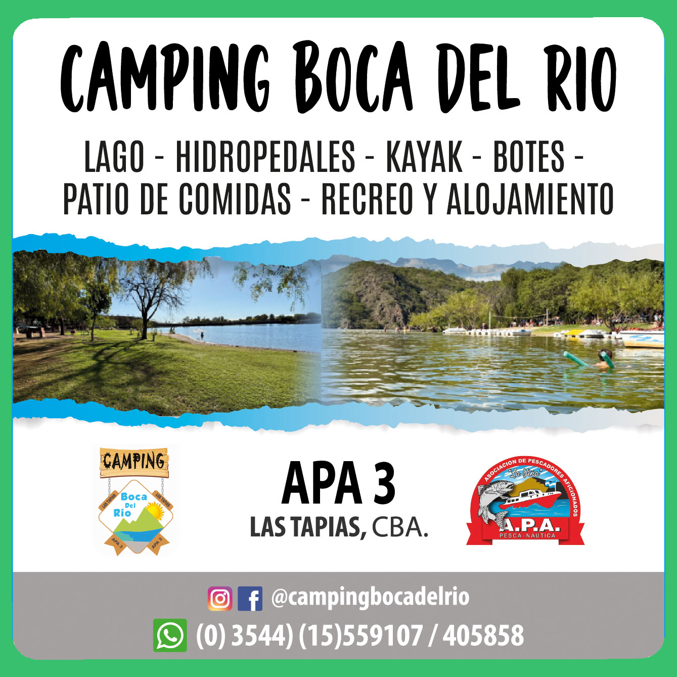 Camping Boca de rio